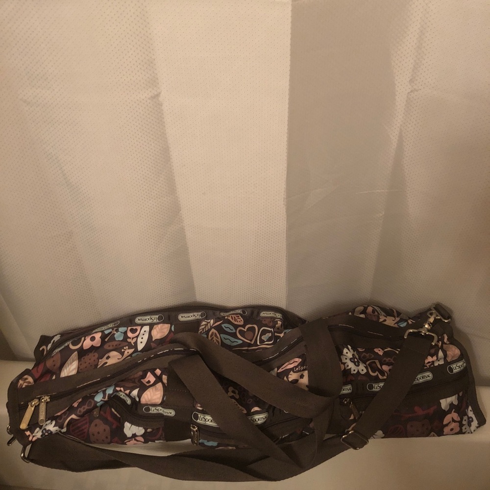 LeSportsac Yoga Mat Gym tote bag w pockets!
